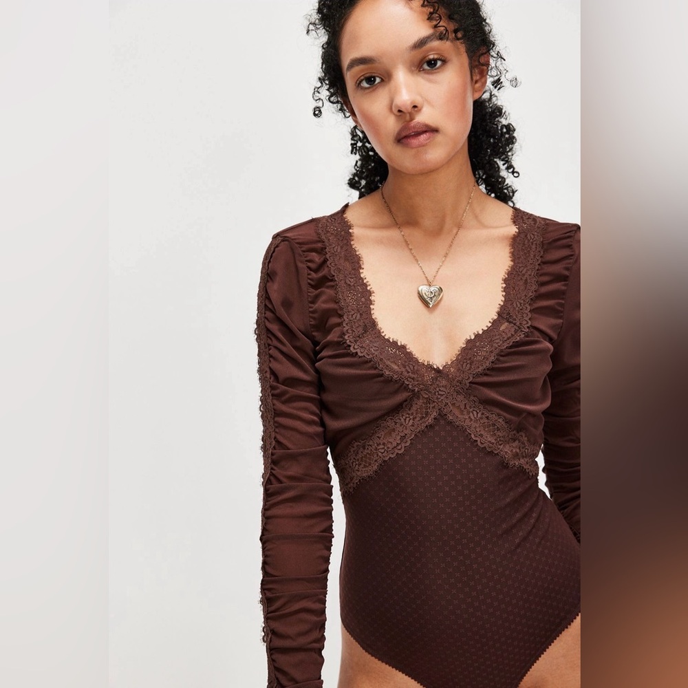 Free People Forever Young Bodysuit